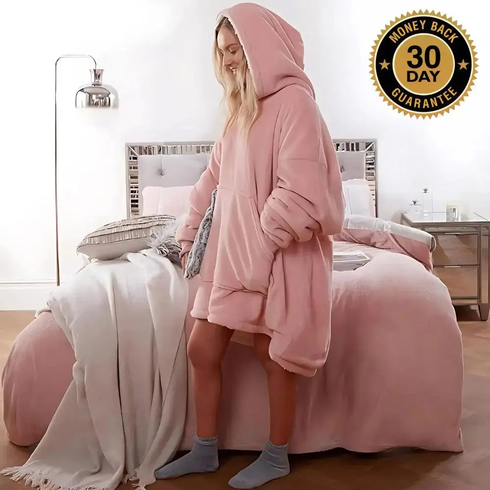 Cozy Oversized Blanket Hoodie
