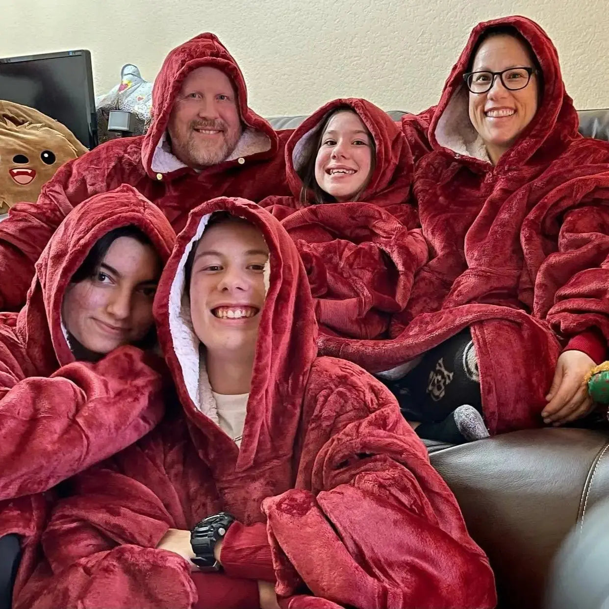 Cozy Oversized Blanket Hoodie