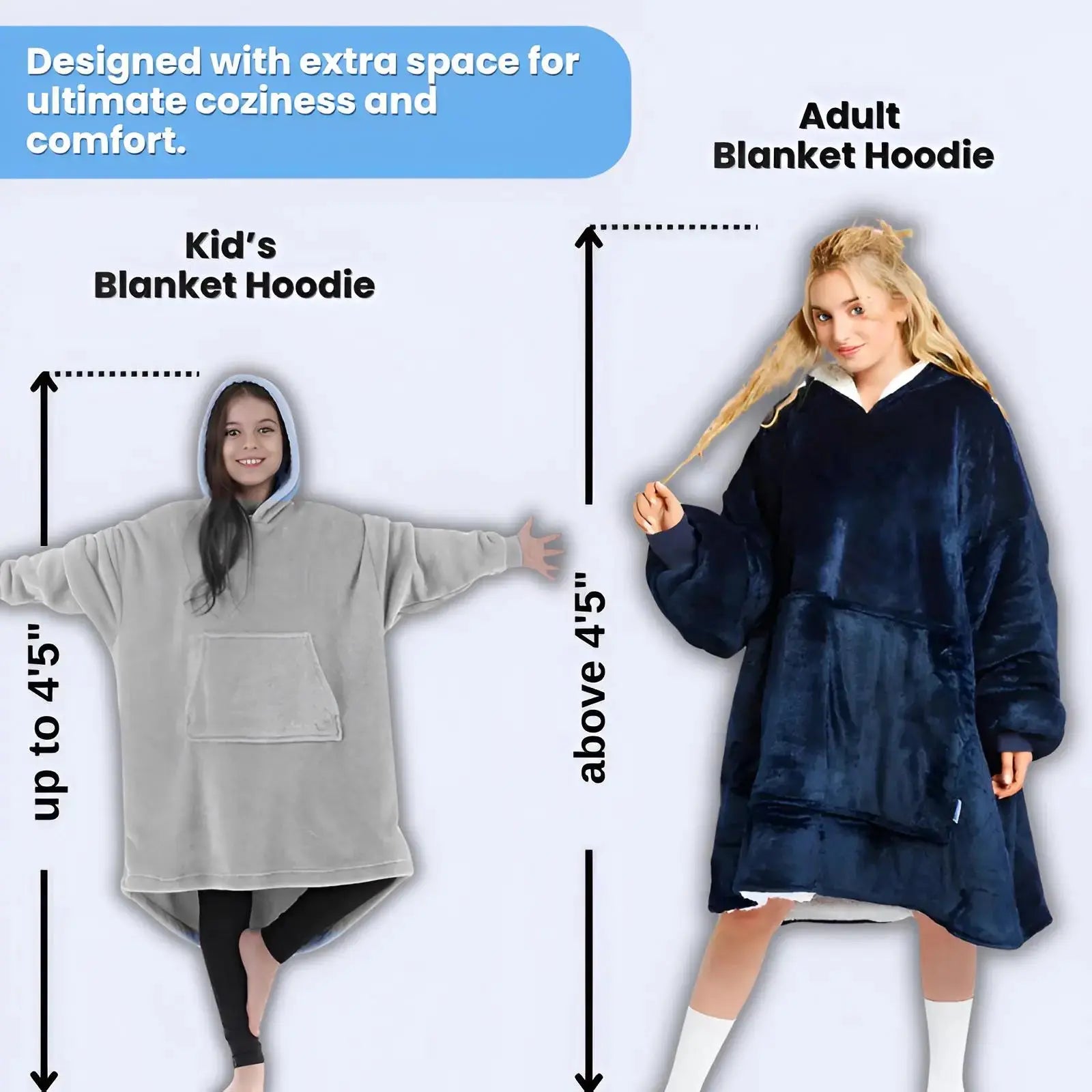 Cozy Oversized Blanket Hoodie