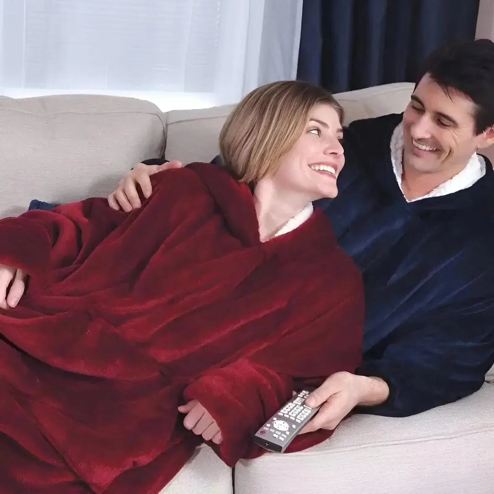 Cozy Oversized Blanket Hoodie