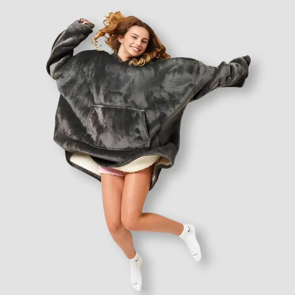 Cozy Oversized Blanket Hoodie
