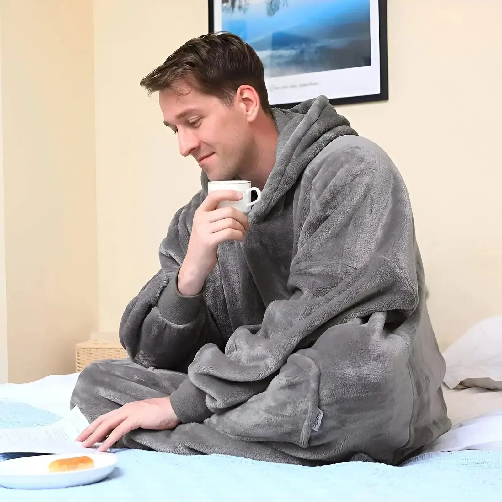 Cozy Oversized Blanket Hoodie